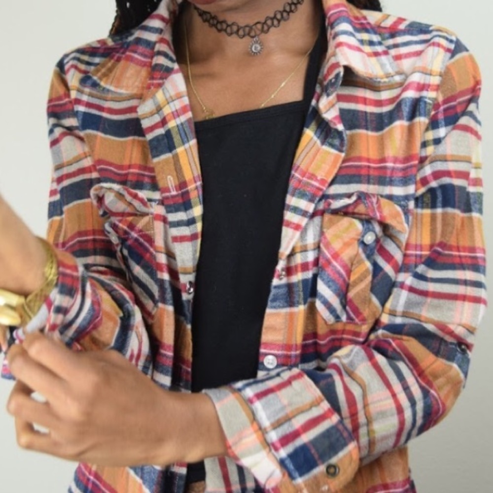 Cowgirl Flannel/4th of July Flannel